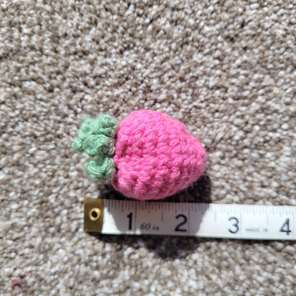 Crochet Strawberry Set - Picture 4 of 5